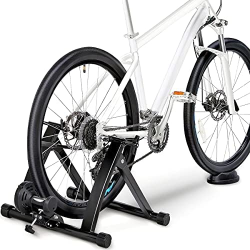 Yaheetech Magnetic Steel Bike Trainer Stand for Indoor Riding, 26-28in/700C | Quiet