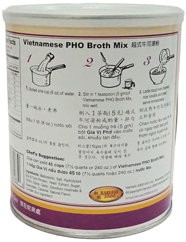 Harvest 2000 Vietnamese Pho Broth Mix - 16 oz (1 Can)