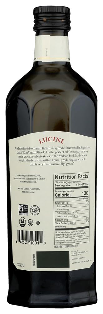Lucini Italia BG15338 Lucini Italia Xvr Olive Oil Selct - 6x1 Ltr