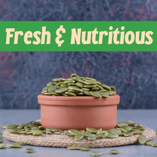Sincerely Nuts Shelled Pepitas Pumpkin Seeds Salted (2 lb bag) | Delicious Nutrient Dense Low Carb Snack | High in Magnesium & Manganese Minerals |Gluten Free | Kosher |Great for Cooking