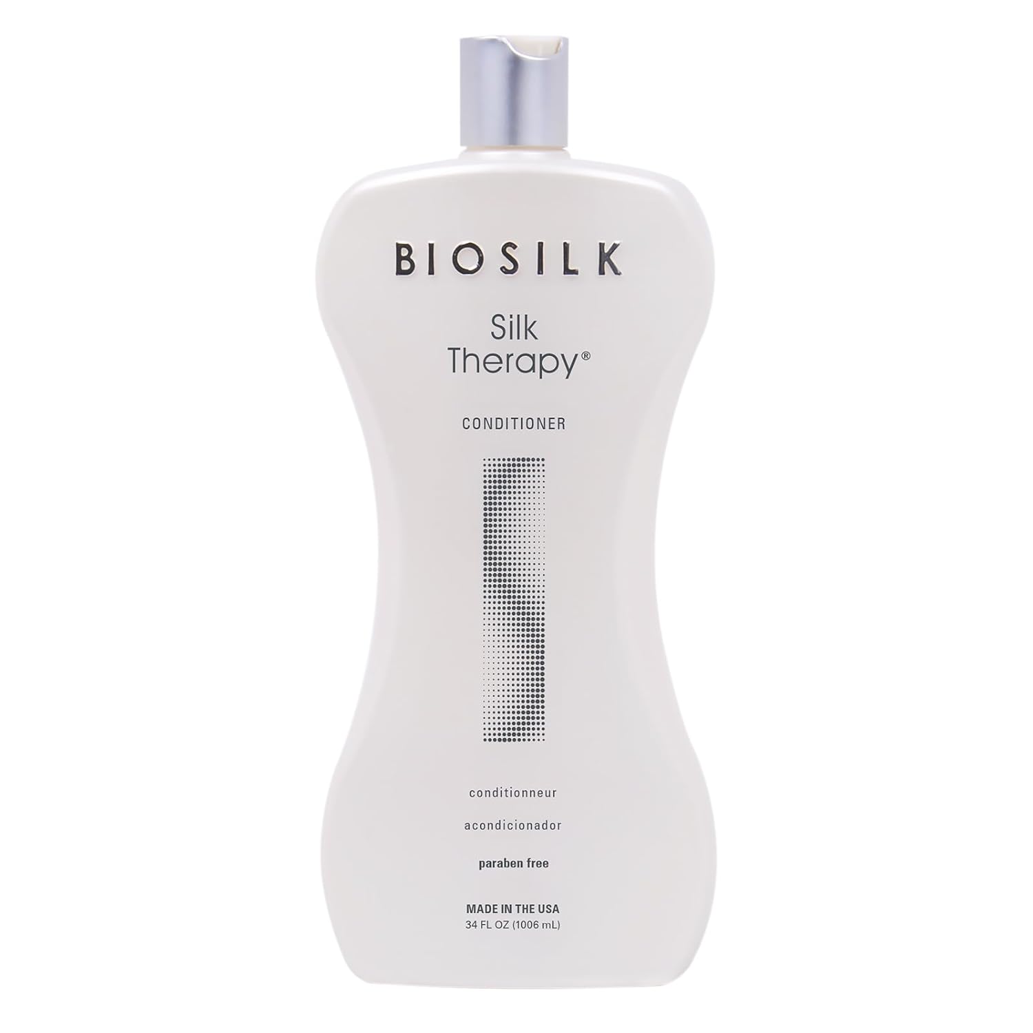 BioSilk Silk Therapy Duo Set, Shampoo & Conditioner for Gentle Cleansing, Moisturizing & Shiny Hair, Smooth, Replenished Hair, Sulfate-Free, Paraben-Free, Cruelty-Free, 12 Oz Each (Pack of 2)