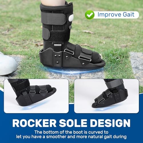 kefit Walking Boot Fracture Boot for Broken Foot, Sprained Ankle-Medium