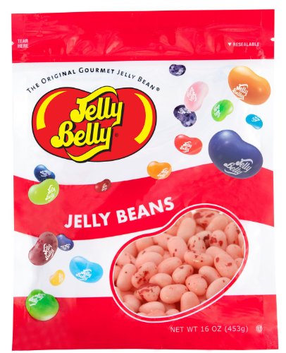 Jelly Belly Strawberry Cheesecake Jelly Beans - 1 Pound (16 Ounces) Resealable Bag - Genuine, Official, Straight from the Source