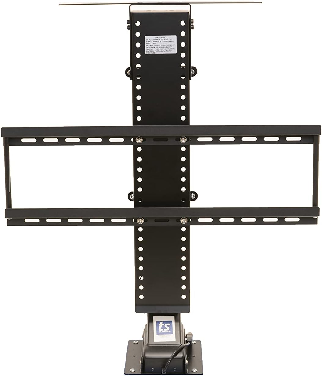 Touchstone Valueline 30003 Smart Motorized TV Lift for 26–50” TVs – Pop-Up Cabinet Mount, Alexa & Google Enabled, 5-Year Warranty, 28” Travel, 170 lb Capacity, RF & Wired Remotes
