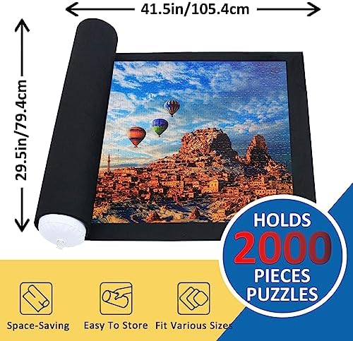 Puzzle Mat Roll Up Puzzles Board for Jigsaw Up to 2000, 1500, 1000