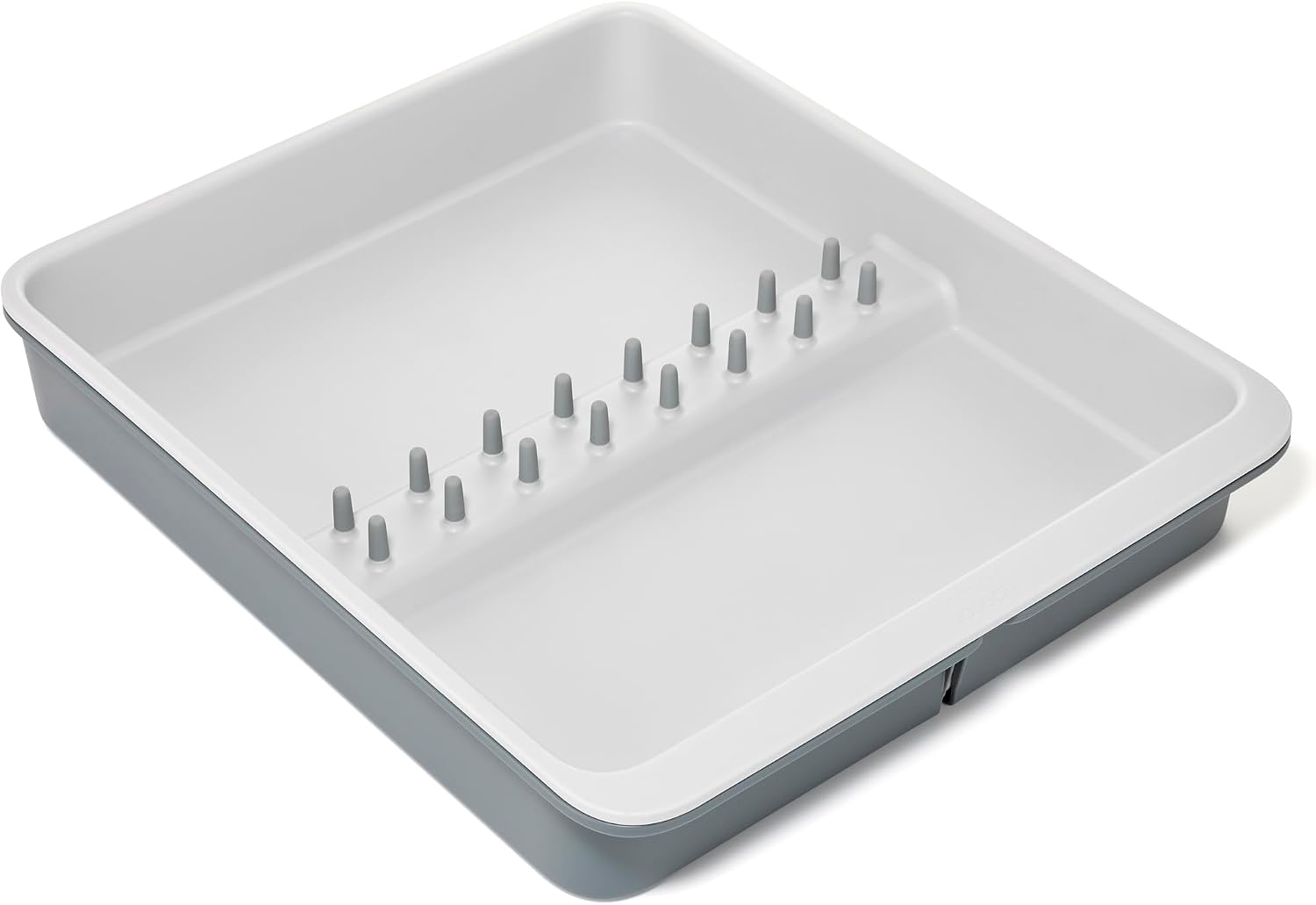 Joseph Joseph DrawerStore Knife Organizer, holds up to 9 knives, Kitchen Organization & Drawer Storage – Compact, Gray