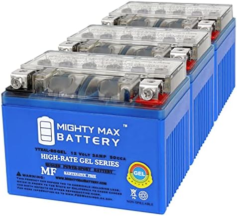 Mighty Max Battery YTX4L-BS Gel Battery for ATV Quad Dirt/Pit Bike 50/70/110/125 CC Brand Product