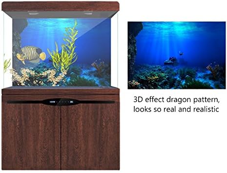 Meiyya 3D Aquarium Background 75 Gallon