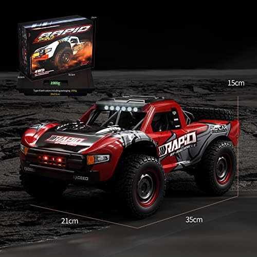 1/14 Hobby RC Truck for Adults, 30 MPH High Speed Remote Control 4WD Car