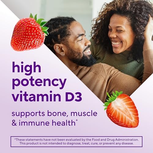 Vitafusion Vitamin D3 Gummies | 75 mcg | 120 Adult Gummy Vitamins