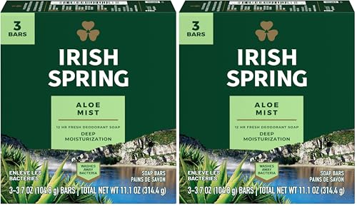 Irish Spring Irish Spring Aloe Deodorant Soap Bar, 3 Ea, 3count