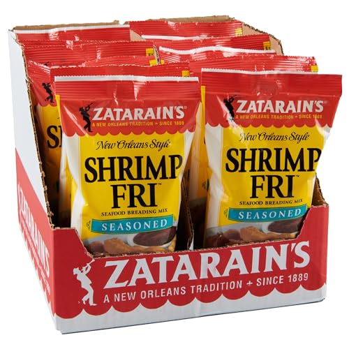 Zatarain's Seasoned Shrimp Fri Seafood Breading Mix, 12 oz