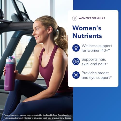 Pure Encapsulations Women's Nutrients 40+ - Multivitamin for Women Over 40 to Support Urinary Tract Health, Breast Cell Health & Eye Integrity* Vitamin C & E - Gluten-Free & Non-GMO - 180 Capsules