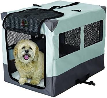 MidWest Canine Camper 24-inch Portable Tent Crate for Dogs