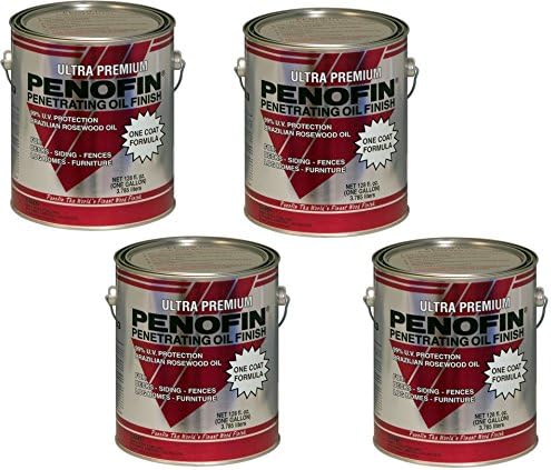 Penofin Ultra Premium Red Label, Color: Clear - 4 Pack (Penofin F3MCLGA)