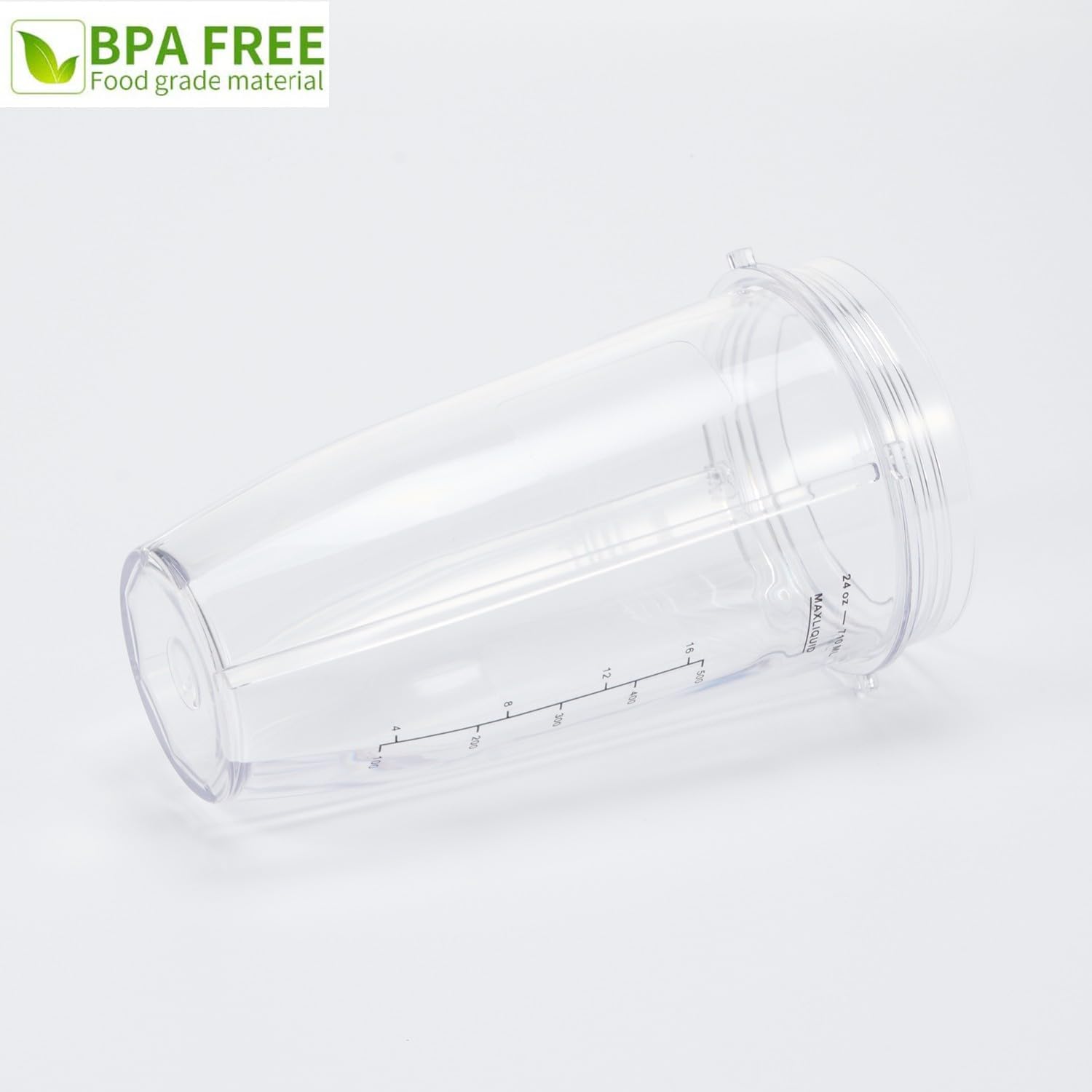 Replacement 24oz Blender Cup with Sip & Seal Lid For Nutri Ninja BL450 BL456 BL480 BL482 BL640 BL642 BL682 BN751 BN801 Foodi SS101 SS151 SS351 SS401