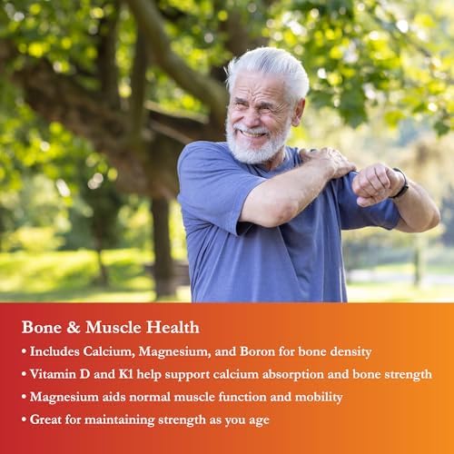 Buried Treasure Active 55 Plus - 32 serv, Liquid Multivitamin for Seniors, Vegan, Sugar-Free, Natural Immune Support, Vitamins & Super-Foods Blend