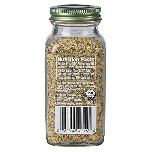 Simply Organic Spice Right Everyday Seasoning Blends, Garlic & Herb, 2 Ounce