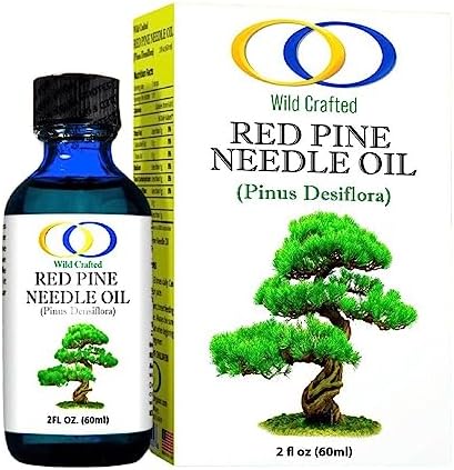 Optimally Organic Red Pine Needle Oil 2oz - Spike-Off- Daily Drops for Extreme Immune Support - BioActive Cell & DNA Support - 1290 Drops - 3 to 7