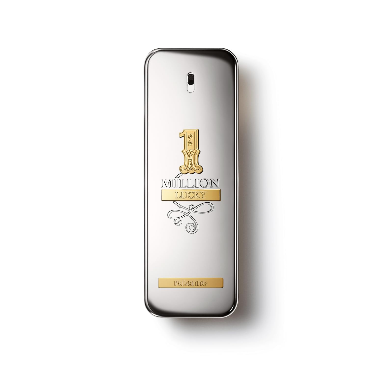 Rabanne 1 Million Lucky Eau de Toilette - Men's Fragrance - 3.4 oz | Long Lasting Woody Aromatic Designer Spray, Hazelnut, Plum & Cedarwood