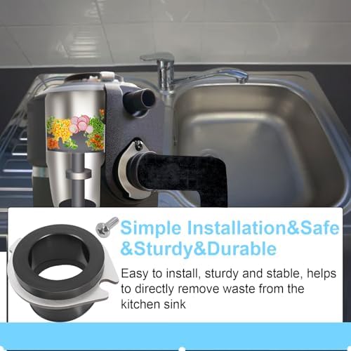 75499 Flex Coupler Garbage Disposal Replacement Parts Compatible with Insink-erator