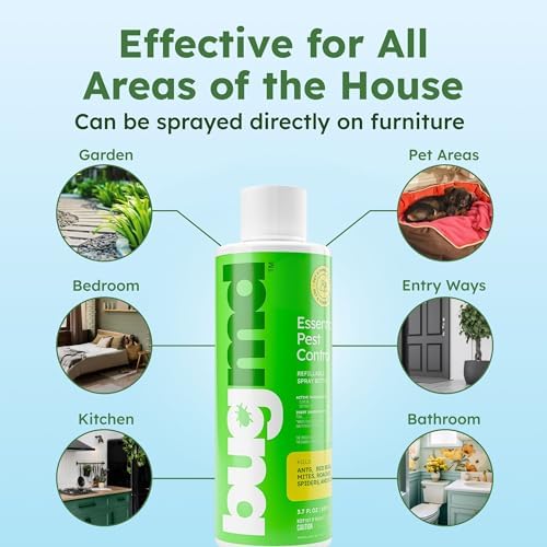BugMD Ant Killer and Bug Spray Concentrate - Plant-Powered (3.7 oz)