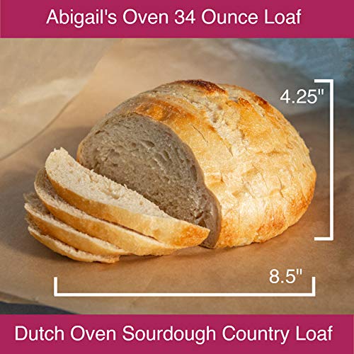 Fresh Sourdough Bread – San Francisco Bakery Style Dutch Oven Country Loaf – Hand-made – 3 Ingredient – sliced Artisan Round (1)
