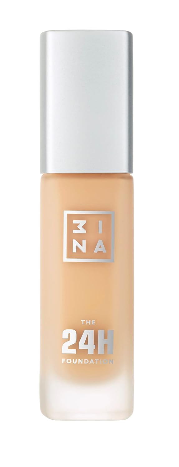 3INA The 3-in-1 Foundation – Liquid Foundation with SPF 15 – 12-Hour, Light to Medium Coverage – Skincare, Concealer, Coverage in One – 213 – 1.01 oz