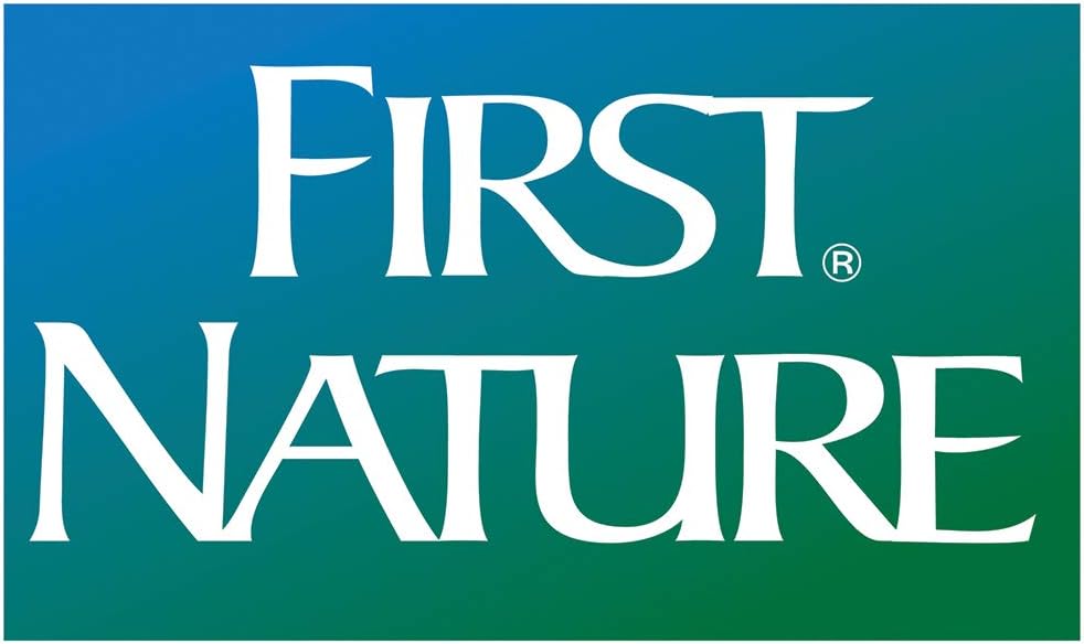 First Nature Hummingbird Feeder - 10 Feeding Ports - Red Base | Wide Mouth Prevents Messy Spills - Sealing Ring Prevents Bottom Leaks - Multi-Port Base Accommodates Flocks