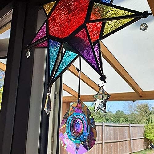 89mm/3.5in Hanging Chandelier Crystals Prism for Window Suncatchers Rainbow