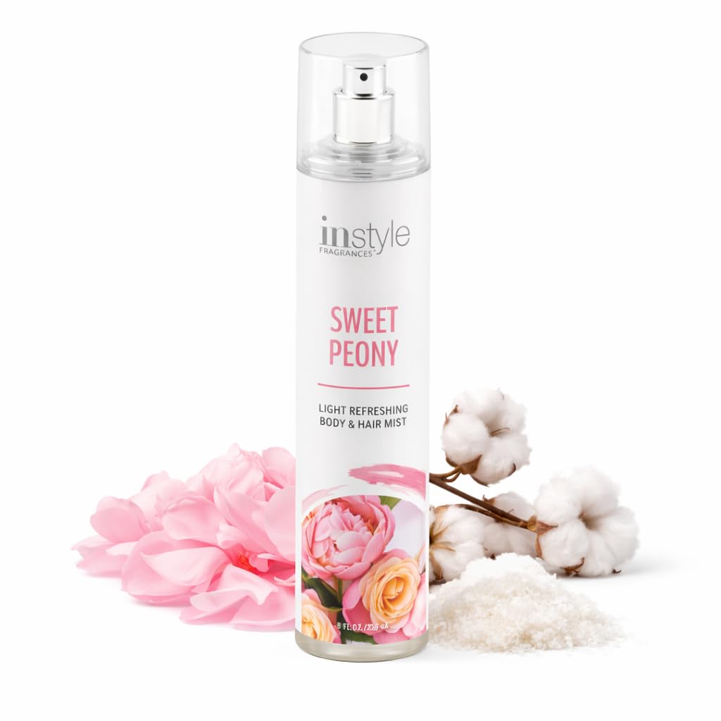 Instyle Fragrances Light Refreshing Body & Hair Mist, Tahitian Vanilla