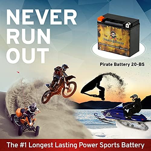 Rechargeable YTX20-BS Replacement High Performance Power Sports Battery