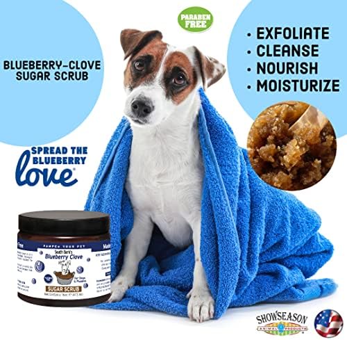 South Bark's Blueberry-Clove Conditioner for Dogs & Cats 12 oz. | Long Lasting Softness | Paraben-Free | Biodegradable & Non-Toxic | Made in USA