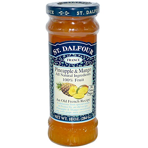 St. Dalfour, Pineapple & Mango, Fruit Spread, 10 oz(Pack of 3)