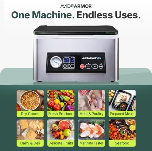 Avid Armor USV20 Chamber Vacuum Sealer Machine – High-Volume 11.5” Sealer