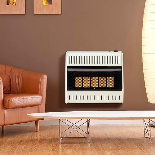 ProCom Heating Liquid Propane Ventless Infrared Plaque Heater With Base Feet - 10,000 BTU, Manual Control - Model# ML100HPA-B