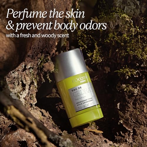 L'OCCITANE Roll-On Aluminum Free Deodorant, Reduce Body Odor, Refreshing Verbena, Eau De Baux, Without Alcohol and Aluminum Salts, Made in France