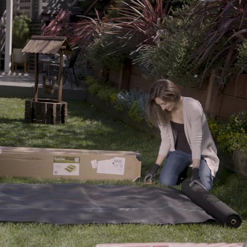 Premium 5oz Landscape Fabric, 3ft x 50ft Pro Garden Weed Barrier - Durable & Heavy Duty Weed Block Gardening Mat, Easy Setup & Superior Weed Control, Eco-Friendly & Convenient Design