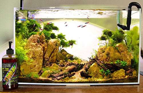 Thrive Planted Aquarium Fertilizer -All in One Planted Tank Liquid Fertilizers - Micro & Macro Nutrient Rich Food for Aquatic Plants - Highly Concentrated for 2500 Gallons of Water - Handy Pump Bottle