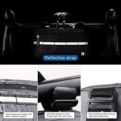 Rhinowalk Bike Bag Waterproof Bike Handlebar Bag