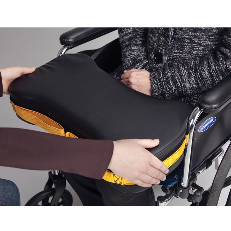Secure Safety Solutions Easy Release Wheelchair Lap Cushion Support | Comfort Geri Tray for Seniors, Lap Buddy, Prevent Sliding and Falling Forward