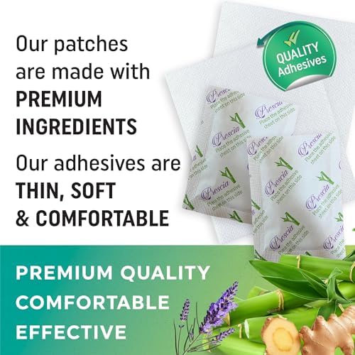 Prescia Foot Pads, Ginger Herbal Variety, Bamboo Vinegar, Nightly Foot Care