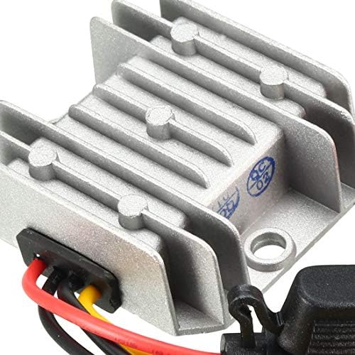 uxcell Power Voltage Converter DC 12V/24V to DC 6V 10A 60W Waterproof Voltage Convert Transformer