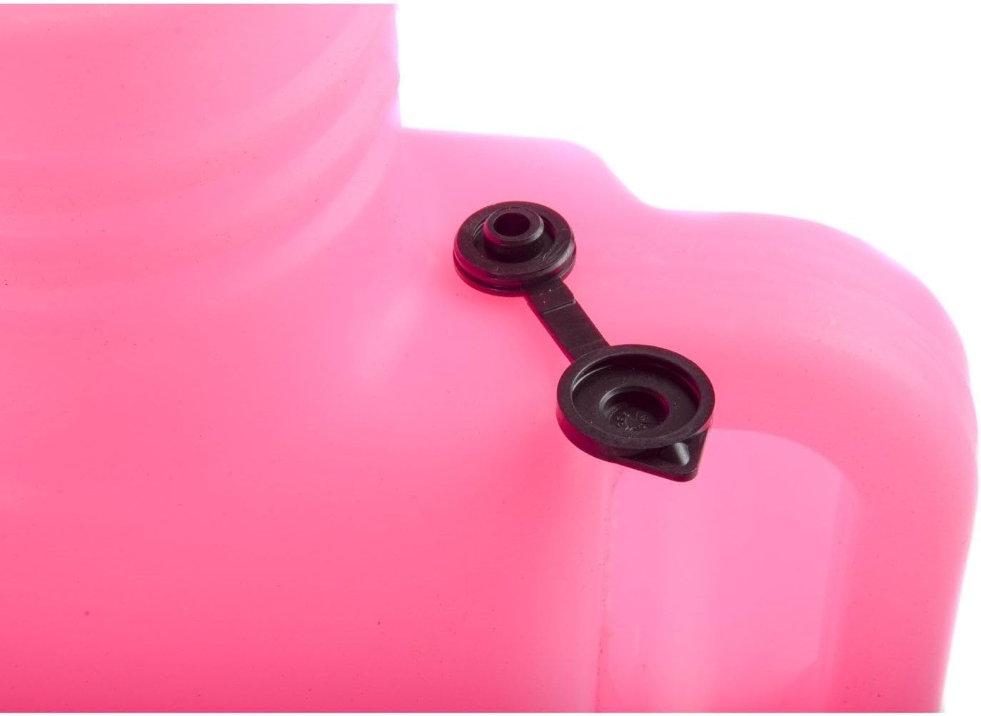 JEGS 80264 Square 2.5 Gallon Jug Pink | Square 2.5 Gallon Jug Pink for automotive tools garage applications; plastic construction