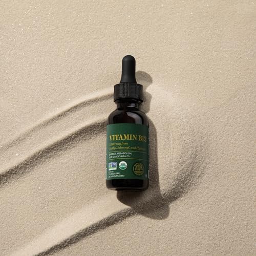 Global Healing Center - Vitamin B12 5000 mcg, Organic Sublingual Liquid Drops | 3-in-1 Methylcobalamin, Adenosylcobalamin, Hydroxo Blend