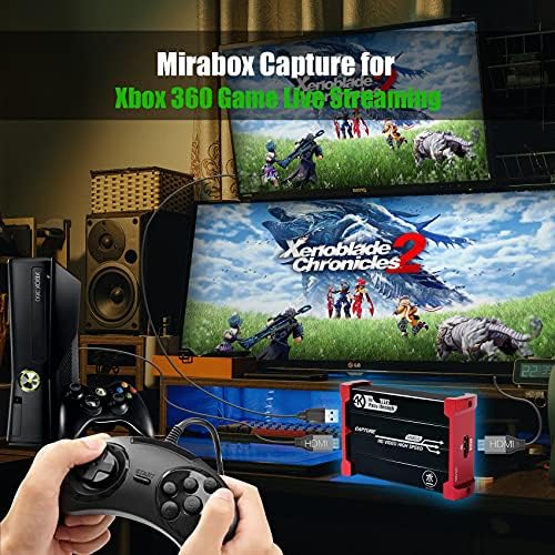Capture Card for Nintendo Switch, USB3.0 1080P 60FPS Video Audio Capture Card