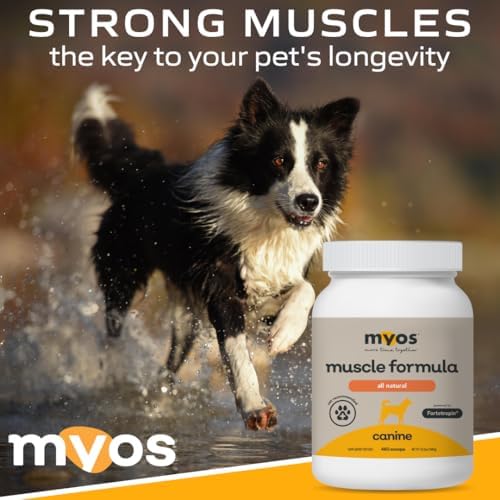 MYOS Canine Muscle Formula - Dog Muscle Builder & Mobility Support - 180 g