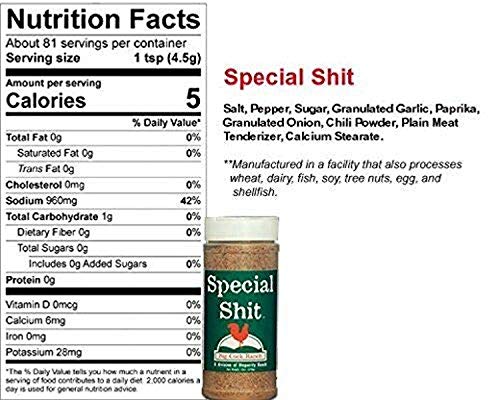 Big Cock Ranch All-Purpose Premium Seasoning Special Shit, Bull Shit, and Good Shit