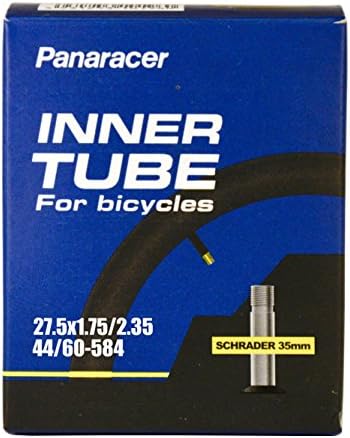 Panaracer Bicycle Tube, Schrader Valve, many different sizes, 35-48-60 mm valves, single or two pack
