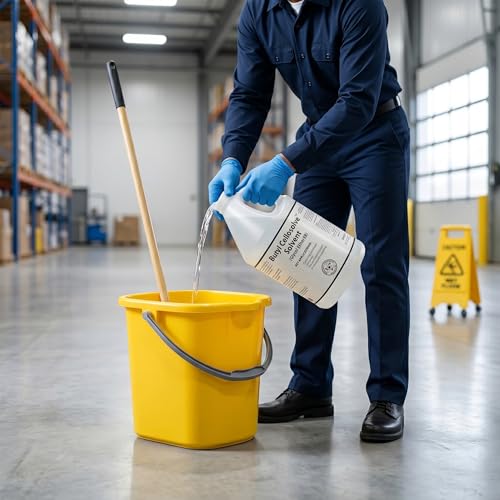 Quality Chemical Glycol Ether EB 128 oz – Butyl Cellosolve Solvent for Heavy-Duty Cleaning & Degreasing – Water-Miscible
